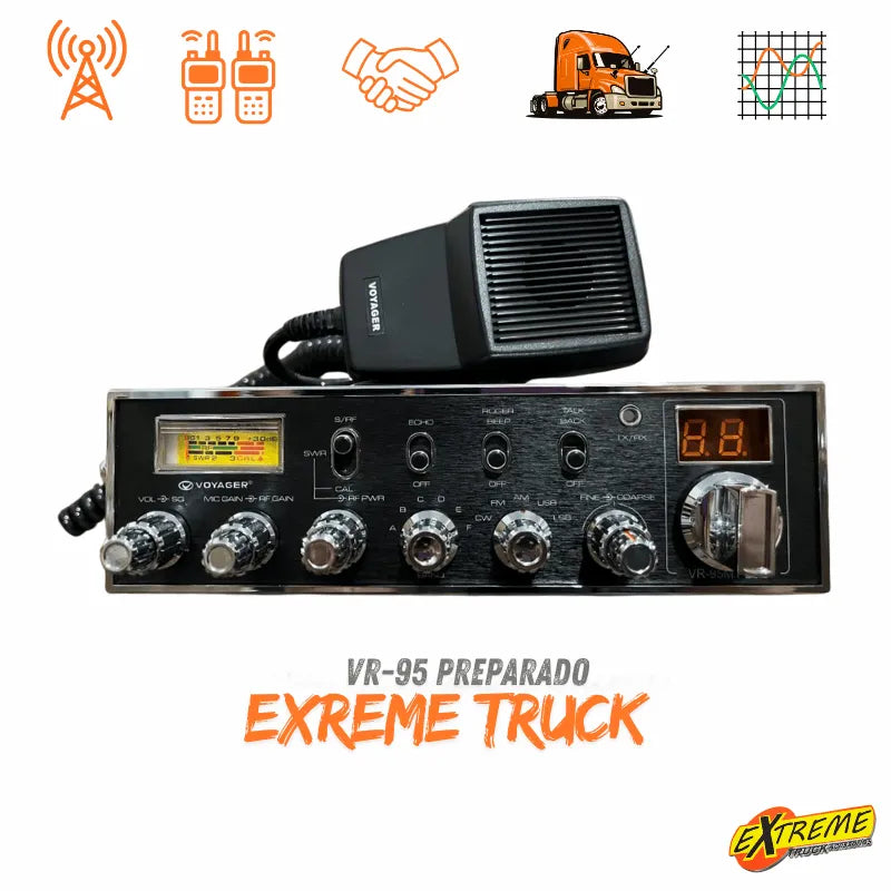 Preparado - Rádio PX Voyager VR95