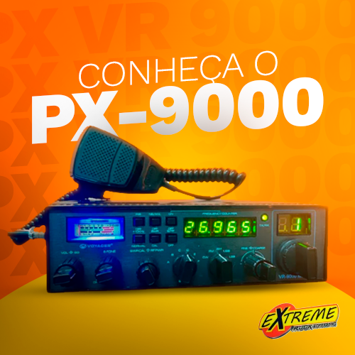 Rádio PX VR 9000: Alta Performance, Recursos e Melhorias!